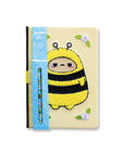 Smoko Bee Embroidered Journal With Pen