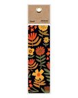 Chunky Flowers Double-Sided Bookmark