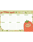 Smoko Strawberry Desk Pad