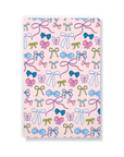 Pink and Blue Bows Classic Layflat Journal Notebook