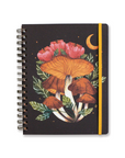 Midnight Mushroom Hardcover Spiral Sketchbook