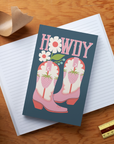 Strawberry Boots Classic Layflat Notebook