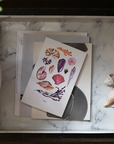 Seashells Personalized Namedrop Classic Layflat Notebook