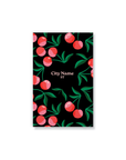 Cherries Personalized Namedrop Classic Layflat Notebook