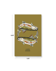 Trout Personalized Namedrop Classic Layflat Notebook