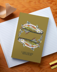 Trout Personalized Namedrop Classic Layflat Notebook