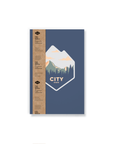 Mountain Badge Personalized Namedrop Classic Layflat Notebook