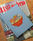 Ramen and Cats Medium Layflat Lined Notebook