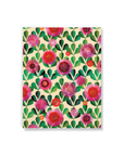 Handprint Blooms Medium Layflat Journal Notebook