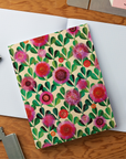 Handprint Blooms Medium Layflat Journal Notebook