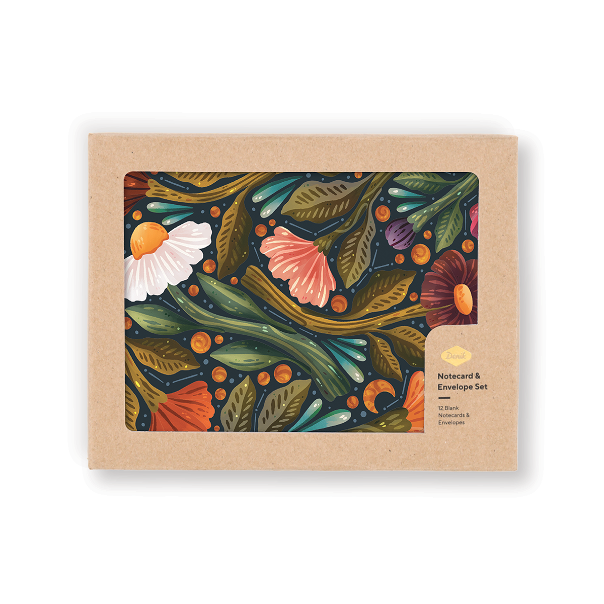 Nightsky Floral Notecards Set