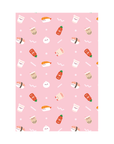 Kawaii Food Pattern Notepad