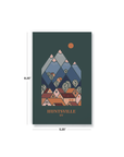 Mountain Town Personalized Namedrop Classic Layflat Notebook