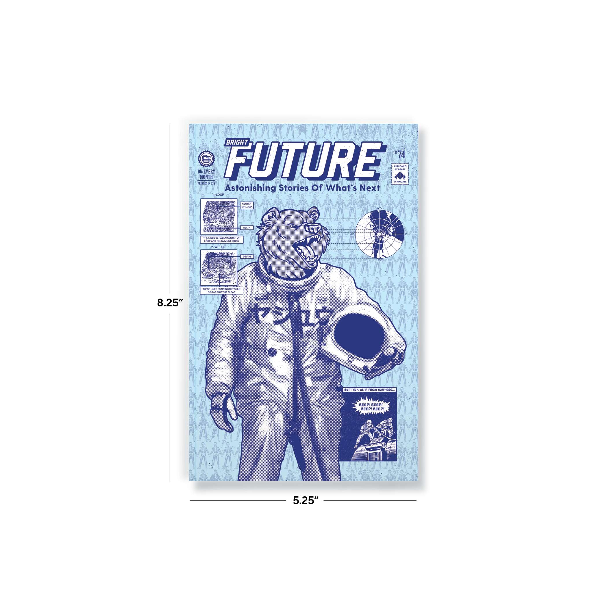 Future Bear Classic Layflat Notebook